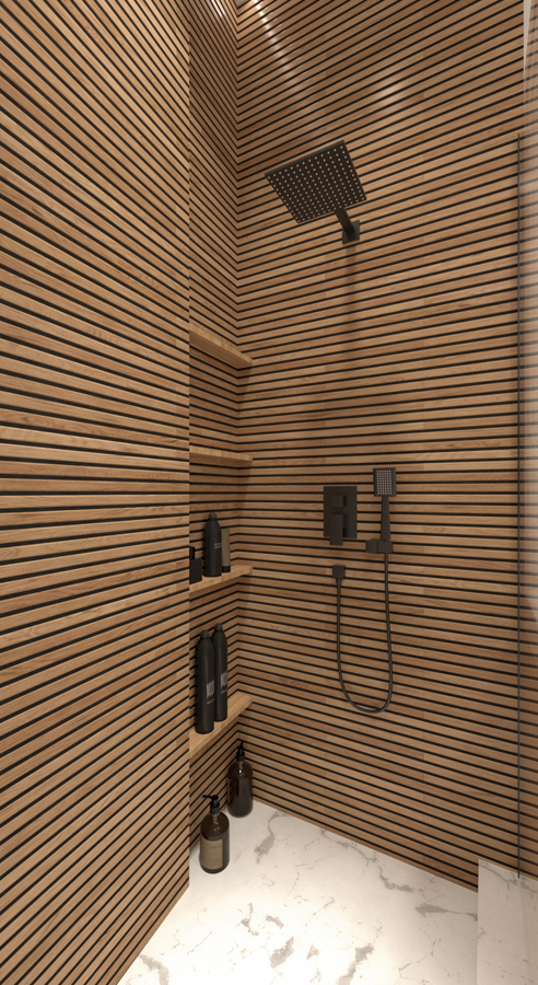 Дизайн интерьера однокомнатной квартиры ЖК Резиденции архитекторов Кухня
by alessandra grigoreva
рейка в интерьере